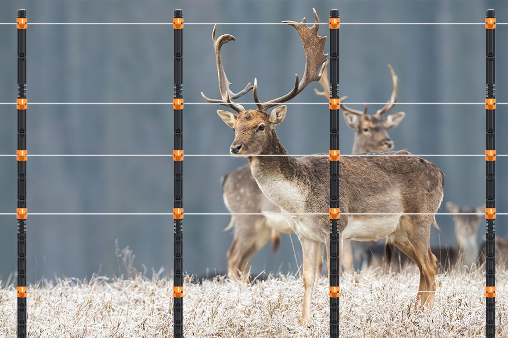 Electric deer fence discount